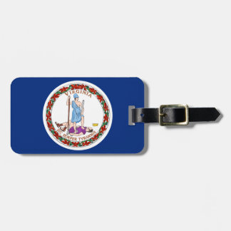 Virginia Flag Luggage Tag