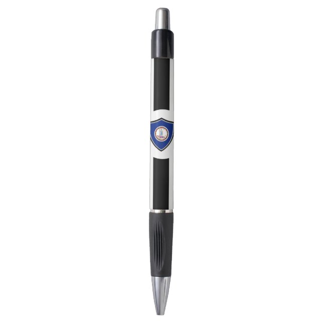 Virginia flag pen (Front Vertical)