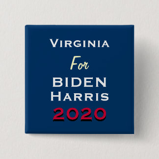 Virginia For BIDEN HARRIS 2020 Campaign Button