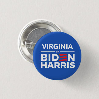 Virginia for Biden Harris Button