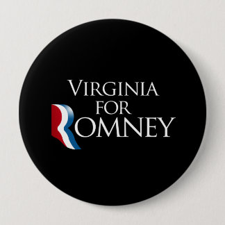 Virginia for Romney -.png Pinback Button