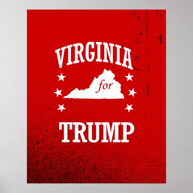 VIRGINIA FOR TRUMP POSTER (Front)