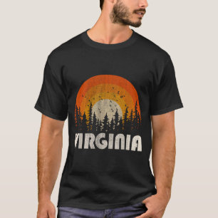 Virginia - funny nature vintage hiking 60s 70s 80s T-Shirt
