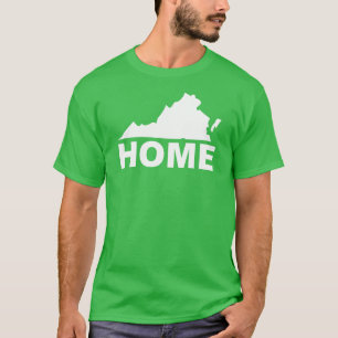Virginia Home Away From State T-Shirt Tees