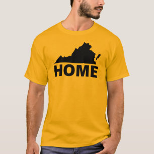 Virginia Home Away From State T-Shirt Tees