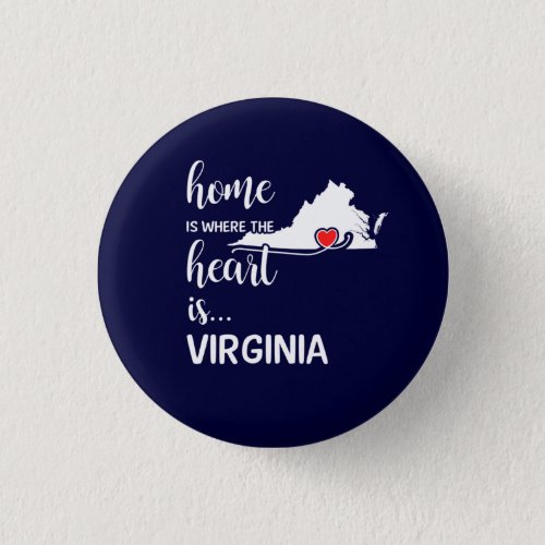 Virginia home is where the heart is button
