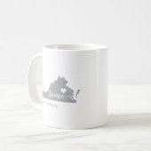 Virginia Hometown Mug with Personalization (Front Left)
