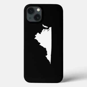 Virginia in White and Black iPhone 13 Case