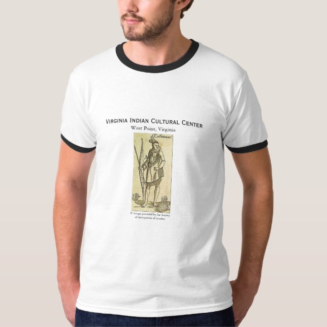 Virginia Indian Cultural Center T-Shirt (Front)