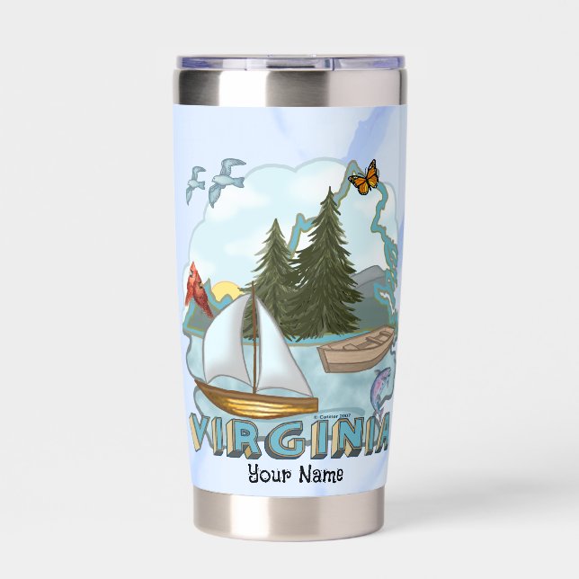 Virginia Insulated Tumbler (Front)