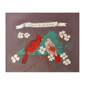 Virginia is for Lovers Acrylic Print