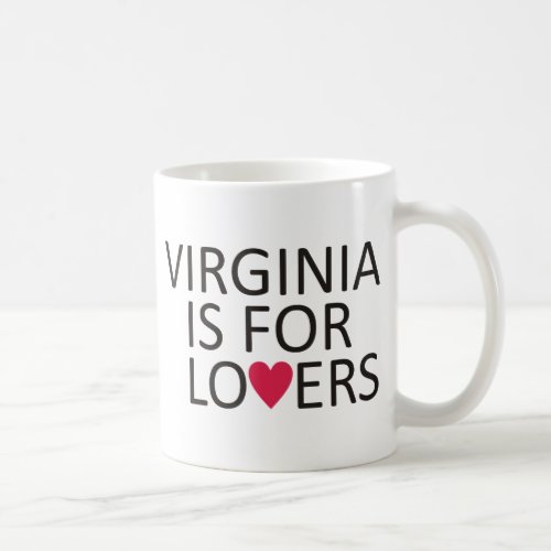Virginia is for lovers coffee mug