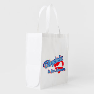Virginia is for Lovers Grocery Bag