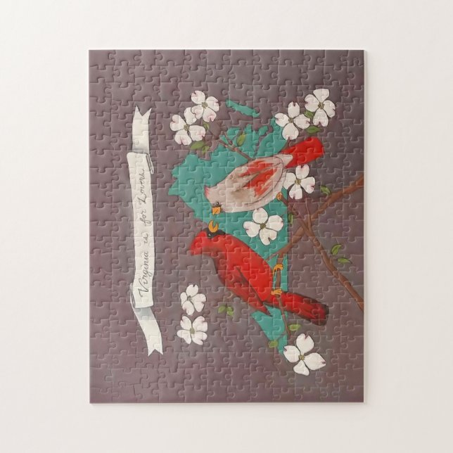 Virginia is for Lovers Jigsaw Puzzle (Vertical)