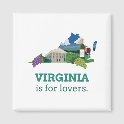 Virginia is for Lovers Magnet