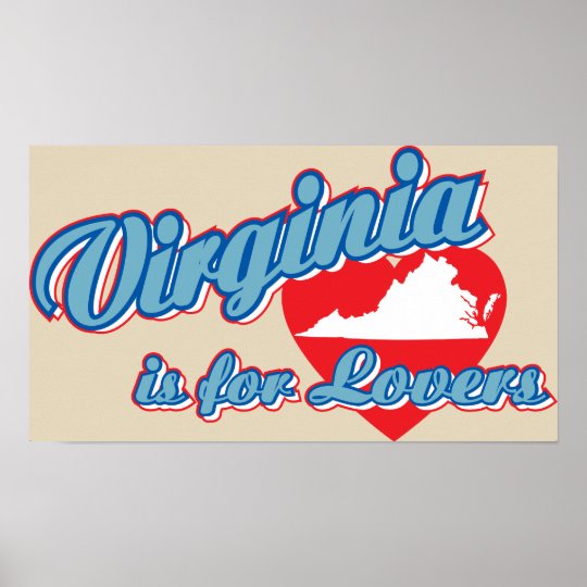 Virginia Is For Lovers Poster