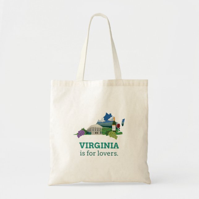 Virginia is for Lovers Tote Bag (Front)