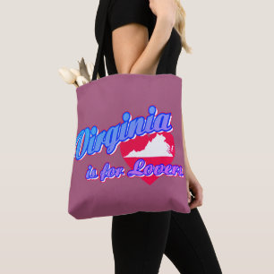 Virginia is for Lovers Tote Bag
