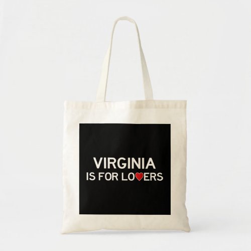 Virginia Is For The Lovers Gift Tote Bag