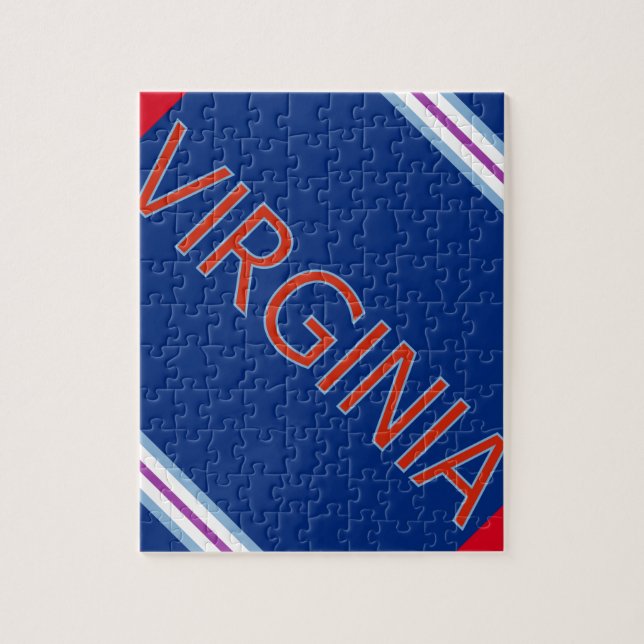 Virginia Jigsaw Puzzle (Vertical)