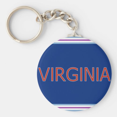 Virginia Keychain