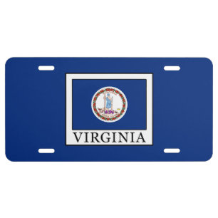 Virginia License Plate