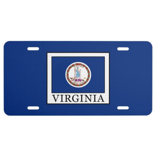 Virginia License Plate