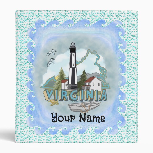 Virginia Lighthouse Binder (Front)