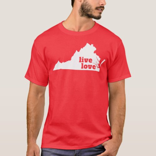 Virginia Live Love Virginia T_Shirt