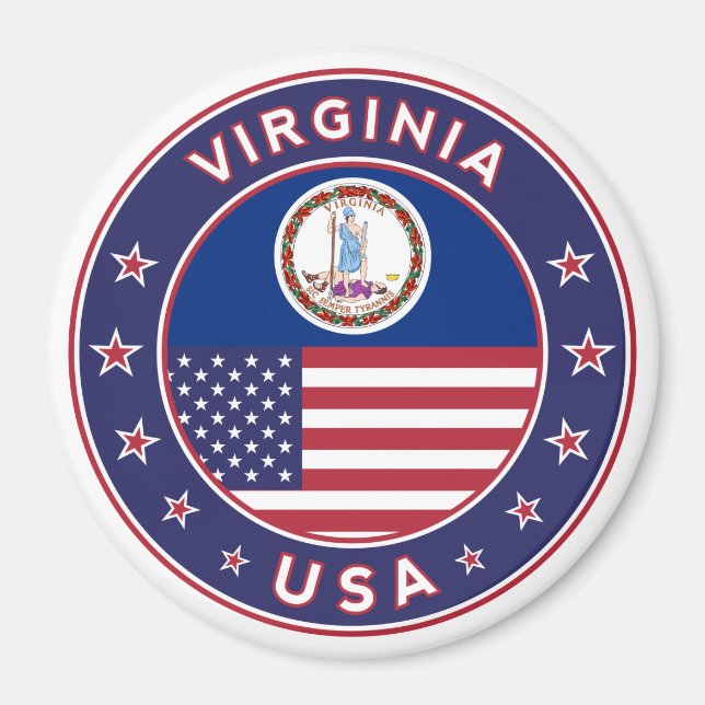 Virginia Magnet (Front)