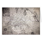 Virginia Map, 1612 (Front Horizontal)