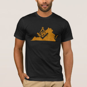 Virginia Masons Grand Lodge Af&am Freemason Father T-Shirt