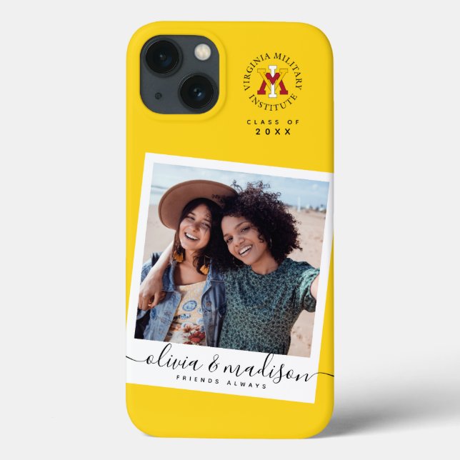 Virginia Military Institute | Add Your Photo Case-Mate iPhone Case (Back)