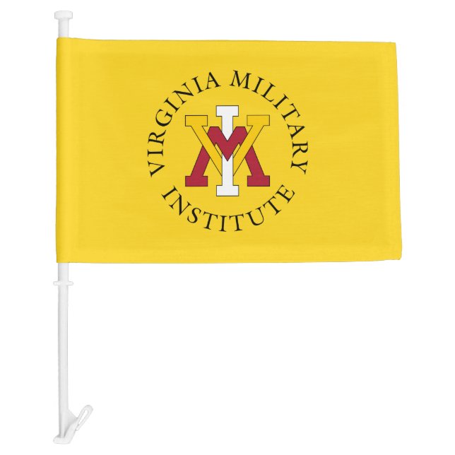 Virginia Military Institute Car Flag (Front)