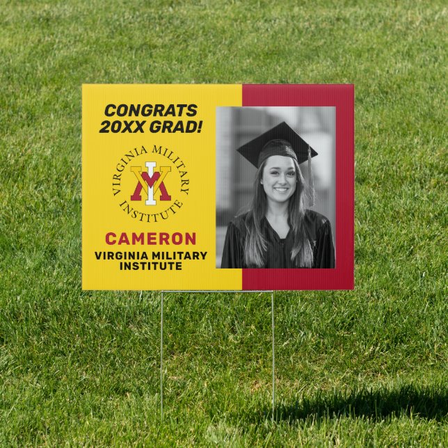 Virginia Military Institute | Congrats Grad Sign (Insitu)
