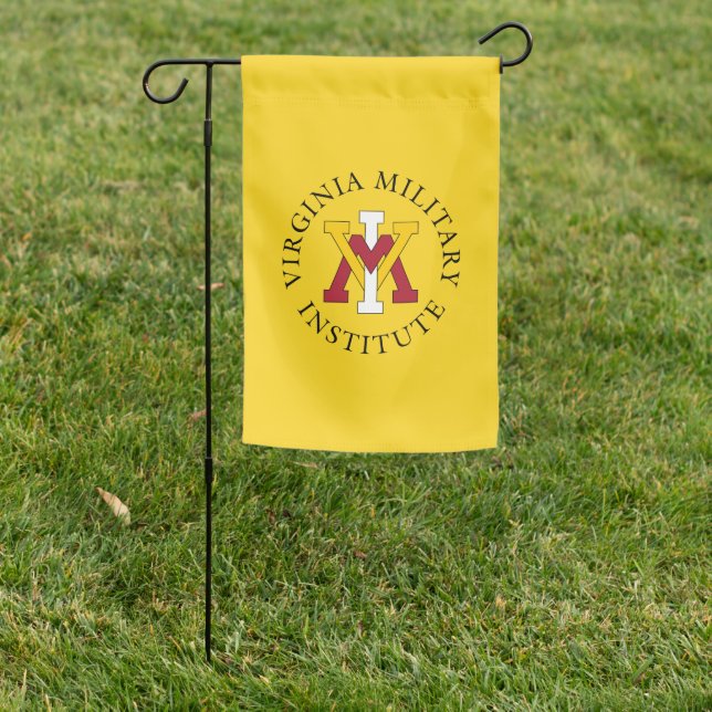 Virginia Military Institute Garden Flag (In SItu)
