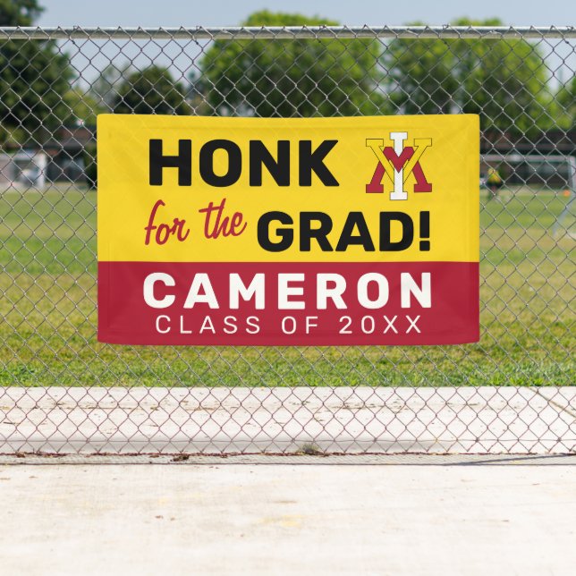 Virginia Military Institute | Honk for the Grad Banner (Insitu)
