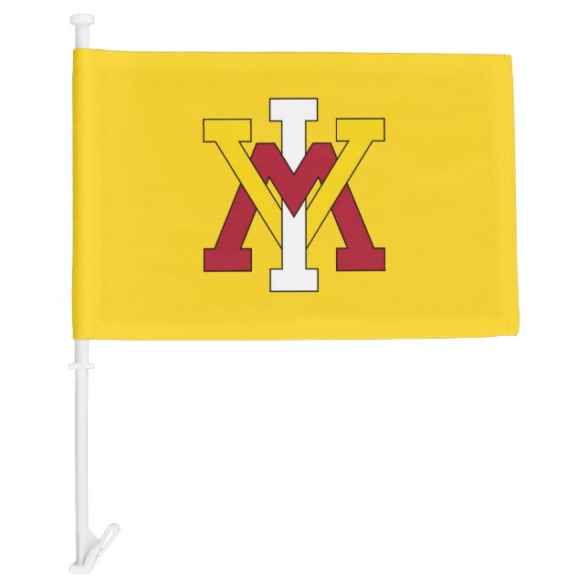 Virginia Military Institute Insignia Car Flag (Front)