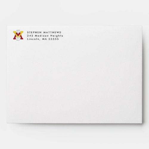 Virginia Military Institute Insignia Envelope