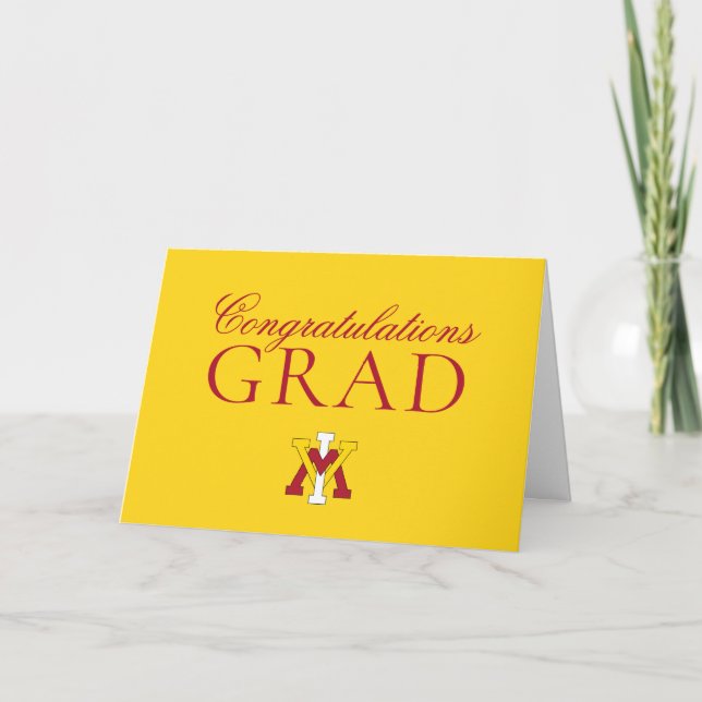 Virginia Military Institute Insignia | Graduation Card (Front)