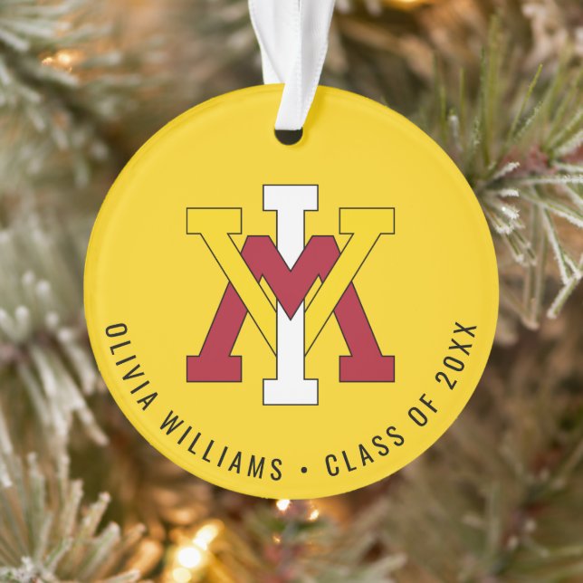 Virginia Military Institute Insignia | Graduation Ornament (Tree)