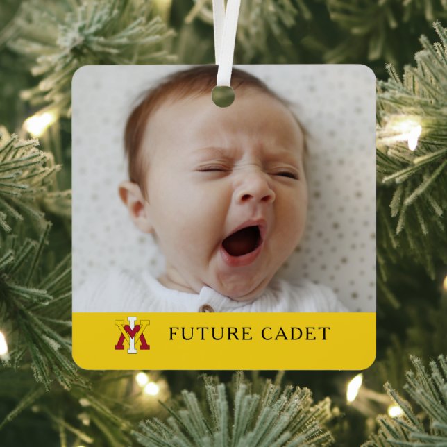 Virginia Military Institute Insignia | Holiday Metal Ornament (Insitu)