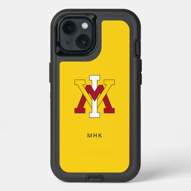 Virginia Military Institute Insignia | Monogram Otterbox iPhone Case (Back)