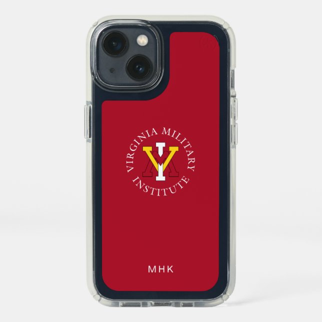 Virginia Military Institute | Monogram Speck iPhone 13 Case (Front)