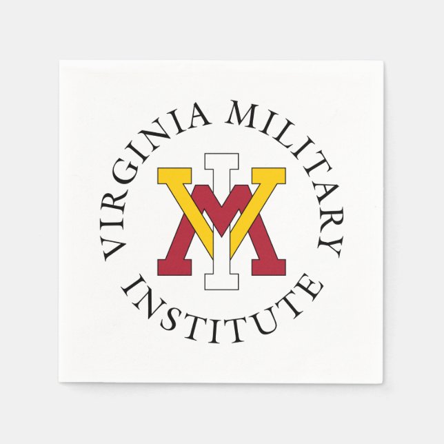 Virginia Military Institute Napkins (Front)