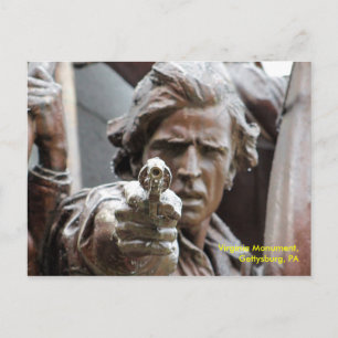 Virginia Monument, Gettysburg Postcard