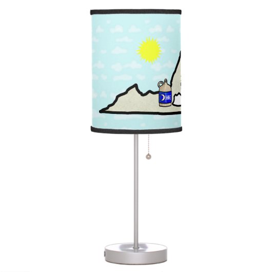 Virginia Moonshine Table Lamp (Left)