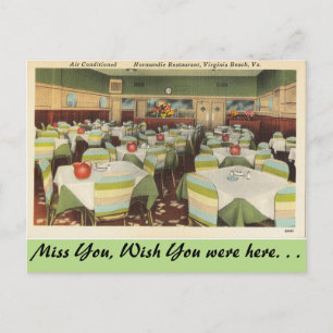 Virginia, Normandie Restaurant, Virginia Beach Postcard