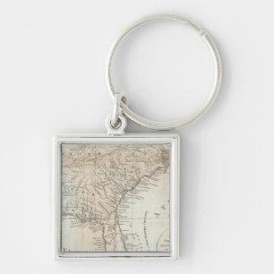 Virginia, North Carolina, South Carolina Keychain
