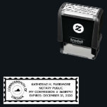 Virginia Notary Self Inking Rubber Stamp<br><div class="desc">Notary Public with noted state and working credentials.</div>